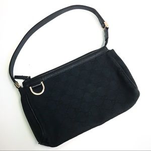 Authentic vintage Gucci small black bag